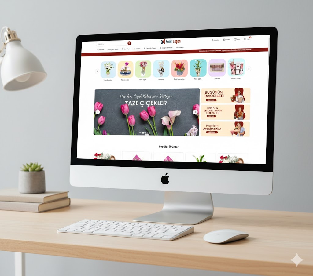 Modern Cicek Temasi - Çiçekçi Yazılımı